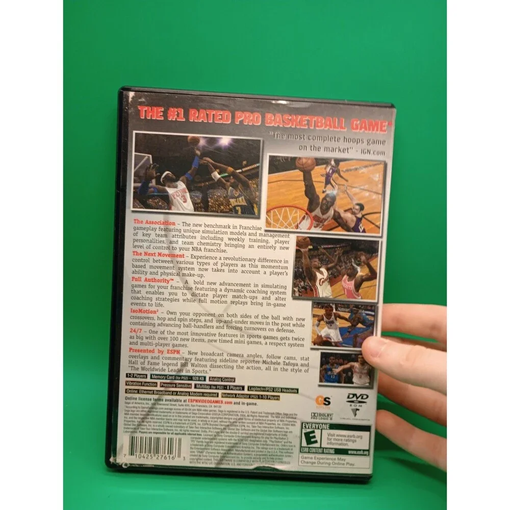 ESPN NBA 2K5 (Sony PlayStation 2, 2004)